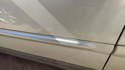 05-08 Pacifica Driver Left Front Upper Moulding From Door Oem Trim Silver Ps2