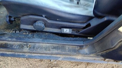 1986 Toyota Camry Driver Left Side Seat Trim Panel Oem Blue