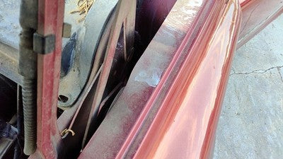 2000 Dodge Durango Driver Left Hood Hinge Assembly Oem Red