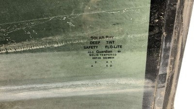 1995-2000 Chevy Tahoe Passenger Right Rear Side Window Door Glass Oem Back