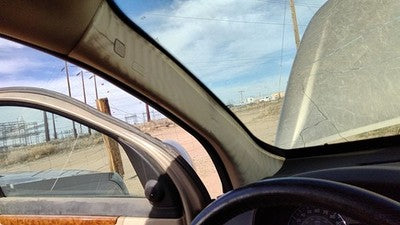 Suzuki Grand Vitara Xl-7 Driver Left A Pillar Trim Windshield Post Panel Oem Tan