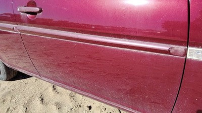 06-09 Accent Passenger Right Front Moulding From Door Trim 5r Wine Red 4 Door