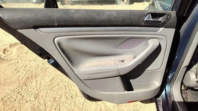 2006-2009 Vw Jetta Driver Left Rear Inside Door Trim Panel Only Oem Back Gray