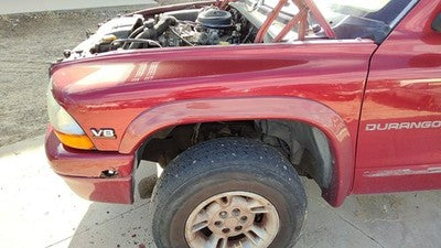 1998-2003 Dodge Durango Driver Left Front Fender Oem Red 55255031aa