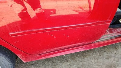 11 Chevy Impala Passenger Right Rear Moulding From Door Back Trim Strip Red 74U