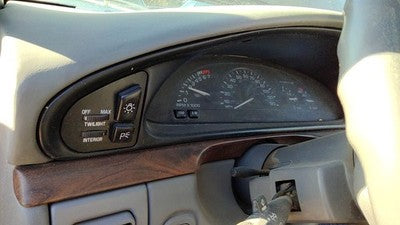 1996 Olds 88 Trim Bezel Around Speedometer Oem Dash Surround Panel Gray 25639399