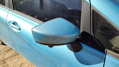 15-17 Nissan Versa Note Passenger Right Power Side Mirror Door Mounted Blue Rbe