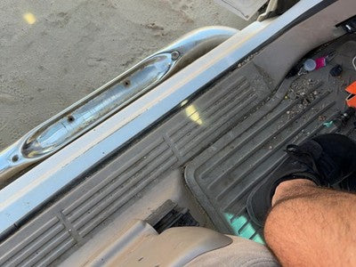 05 Silverado 2500 Driver Left Lower Sill Step Moulding Trim Panel Oem Tan 52D