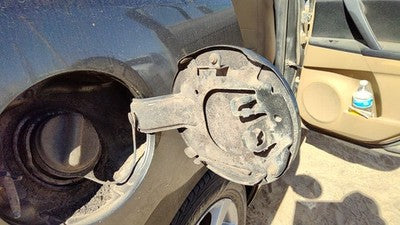 2010-2013 Mazda 3 Fuel Tank Door With Hinge Gas Lid Oem Filler 38r Graphite Mica