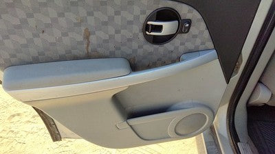 07-08 Chevy Equinox Driver Left Rear Door Trim Panel With Switches Back Gray 14B