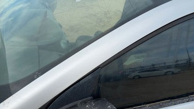 2007 Saturn Ion Driver Left Front Moulding On A Pillar Oem Silver 13U