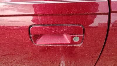 98-02 Cadillac Eldorado Driver Left Front Outside Door Handle Crimson Red 86U