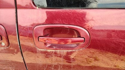 2000-2004 Chevy Venture Driver Left Rear Outside Door Handle Oem Back Red 72U