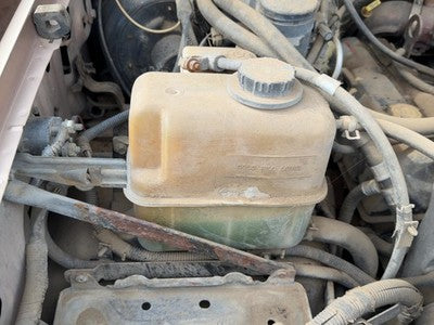 95-97 Ford F250 Coolant Reservoir Radiator Overflow Tank Bottle Oem 7.3L