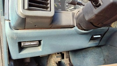 1990-1995 Gmc Safari Lower Dash Under Column Knee Bolster Trim Panel Oem Blue