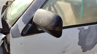 1988-1999 Chevy Silverado 1500 Driver Left Manual Side Mirror Door Mounted White