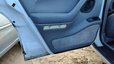 1994 Pontiac Bonneville Driver Left Rear Door Trim Panel With Switches Back Gray