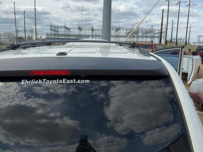 2008-2010 Chrysler Town & Country Rear Spoiler Back Wing Oem White Pw1