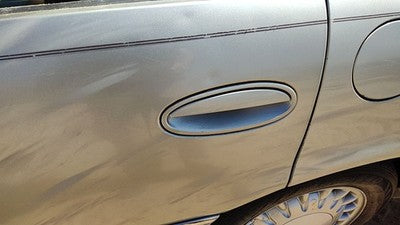 1997-2005 Park Ave Ultra Driver Left Rear Outside Door Handle Oem Back Silver