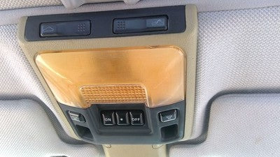 91 Mitsubishi Galant Vr-4 Center Overhead Console Dome Light Map Lamp Cubby Gray