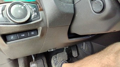 2014-2015 Ford Explorer Lower Dash Under Column Knee Bolster Trim Panel Black Cw
