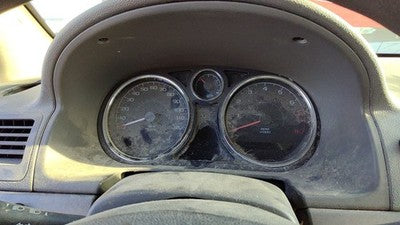 05-10 Chevy Cobalt Trim Bezel Around Speedometer Dash Surround Panel 14C Gray