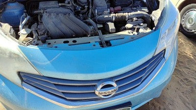 2014-2016 Nissan Versa Note Front Upper Grille Assembly Oem Blue Rbe 623203Vy0h