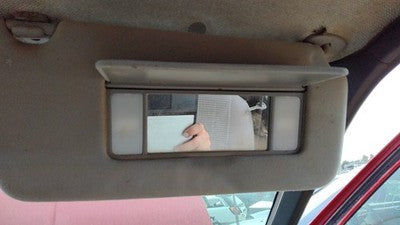 1995 Nissan Pathfinder Passenger Right Sun Visor Oem Gray
