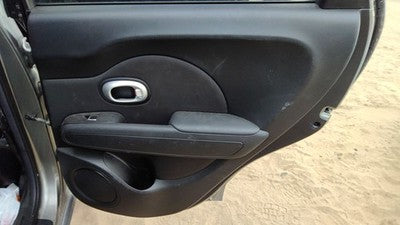 14-19 Kia Soul Passenger Right Rear Door Trim Panel With Switches Back Black Eq