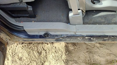 1999 Ford F150 Passenger Right Lower Kick Trim Panel Oem Gray