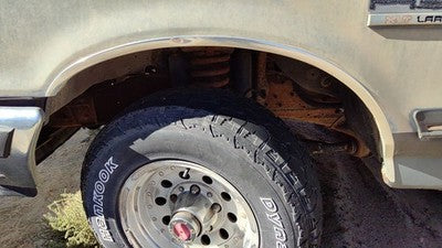 1989 Ford F150 Driver Left Front Wheel Flare Moulding Oem Fender Lh