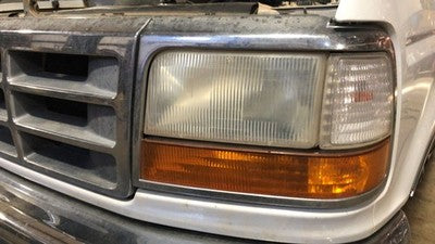 1992-1996 Ford F150 Complete Header Panel Grille Headlights Turn Signal Assembly