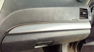 2010-2014 Subaru Legacy Outback Passenger Dash Trim Silver Bezel Oem