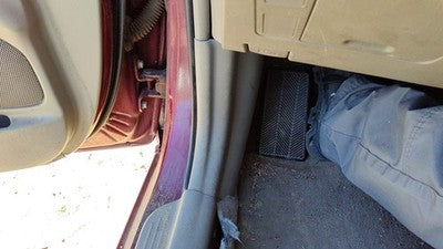 2002 Toyota Camry Driver Left Lower Kick Trim Panel Oem Taupe 43