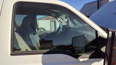 13-16 Ford F250 Passenger Right Front Side Window Door Glass 6.7L Powerstroke