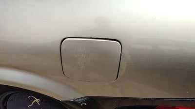 2000-2003 Nissan Maxima Fuel Tank Door With Hinge Gas Lid Oem Filler Gold