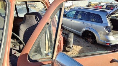 1973-1988 Chevy K30 Driver Left Front Vent Window Small Door Glass With Frame