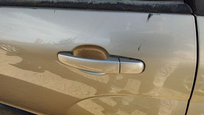 07-08 Grand Vitara Xl-7 Driver Left Rear Outside Door Handle Oem Back Gold