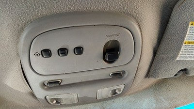 00-04 Bonneville Center Overhead Console Dome Light Map Lamp Cubby Pewter 932