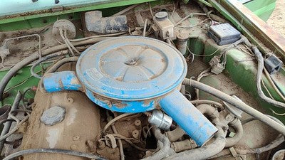 77-78 Courier Complete Air Intake Cleaner Filter Box Housing With Tube Oem 1.8L