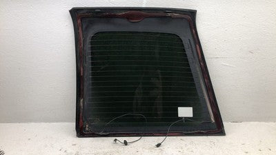 1995-2000 Gmc Yukon Driver Left Rear Back Glass Window Oem Barn Door 15745305