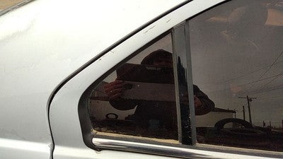 06-12 Ford Fusion Passenger Right Rear Vent Window Back Door Glass With Frame