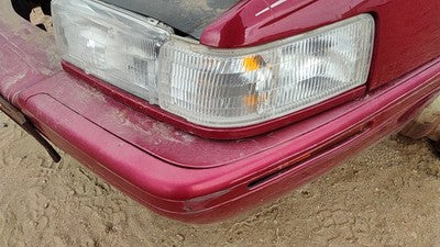 2001 Cadillac Eldorado Driver Left Trim Strip Below Headlight Crimson Red 86U
