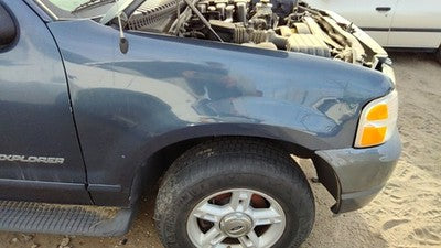 2002-2005 Ford Explorer Passenger Right Front Fender Oem Blue Ld 3L2z16005aa
