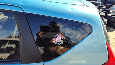2014-2019 Nissan Versa Note Driver Left Rear Quarter Glass Back Side Window Oem