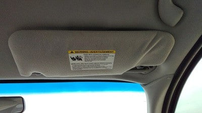 2004 2005 Mercury Sable Passenger Right Sun Visor Oem Gray