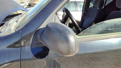 2002-2009 Chevy Trail Blazer Driver Left Power Side Mirror Door Mounted Black