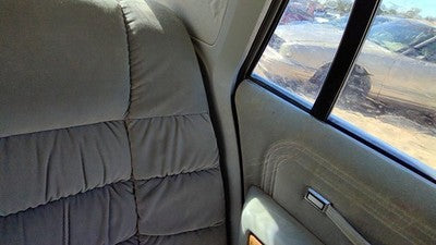 1985 Mercury Grand Marquis Driver Left Rear C Pillar Trim Panel Gray Back Oem