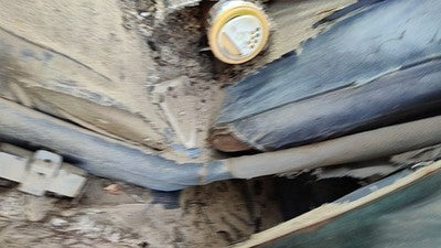 1953 Chevy Bel Air 150 Sedan Driver Left Side Seat Trim Panel Oem