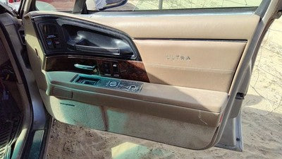 92 Buick Park Ave Ultra Passenger Right Front Door Trim Panel With Switches Tan